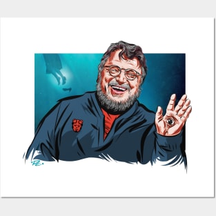 Guillermo del Toro - An illustration by Paul Cemmick Posters and Art